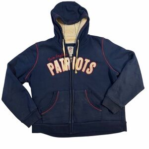 NFL Navy Patriots Kids Hoodie